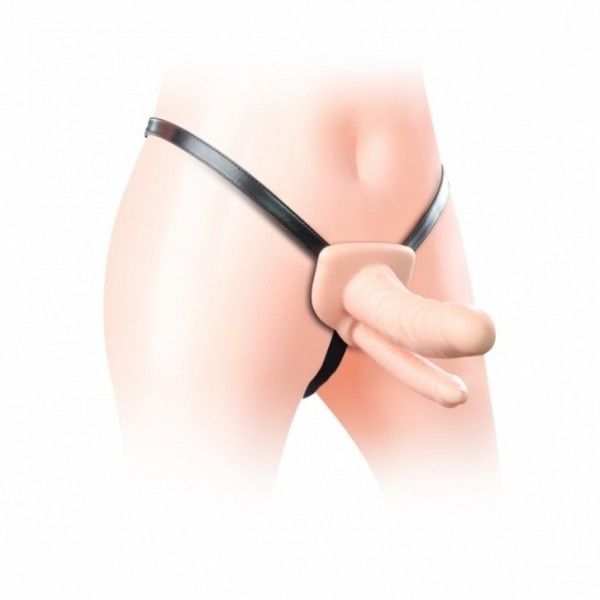 Полый универсальный страпон Unisex Hollow купить со скидкой в секс шопе  Фаллопротезы