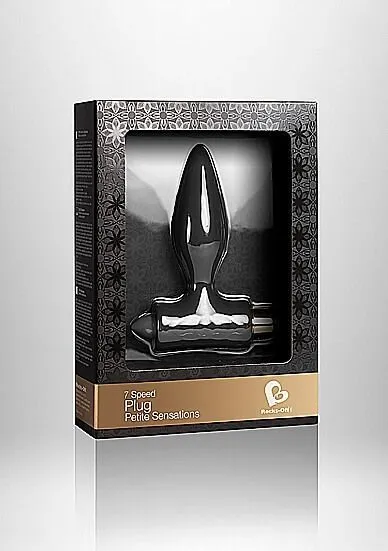 анальная пробка с вибрацией petite sensations , черная в Краснодаре