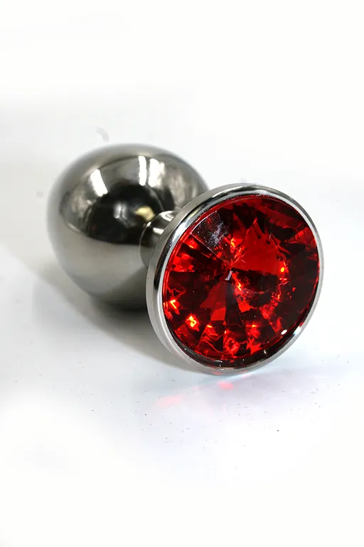анальная пробка "large" из аллюминия red в Краснодаре