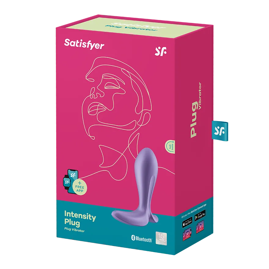 анальная пробка с вибрацией intensity plug purple 003337sa в Краснодаре