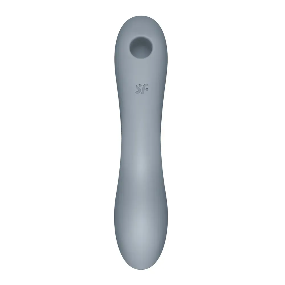 вакуум-волновой бесконтактный стимулятор клитора satisfyer curvy trinity 3, серый в Краснодаре