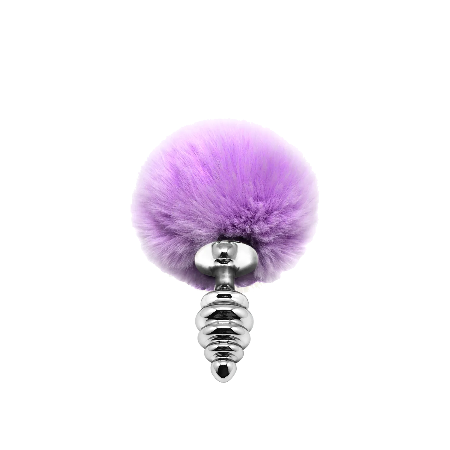 анальная пробка metal anal fluffly twist plug s purple 70390al в Краснодаре