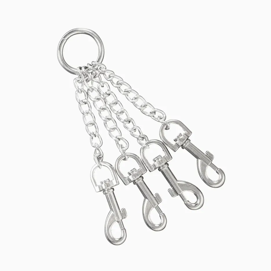 крест из цепи, с карабинами, 25 см в Краснодаре