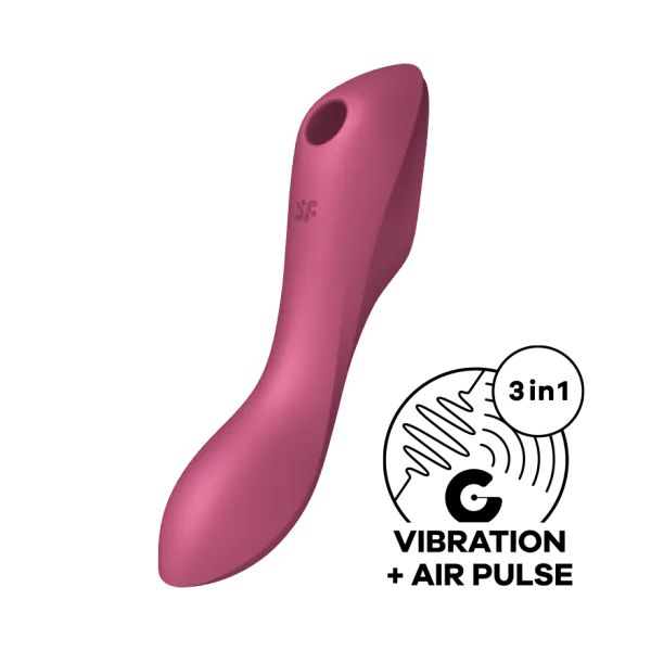 вакуумный массажер satisfyer curvy trinity 3 red 036526sa в Краснодаре