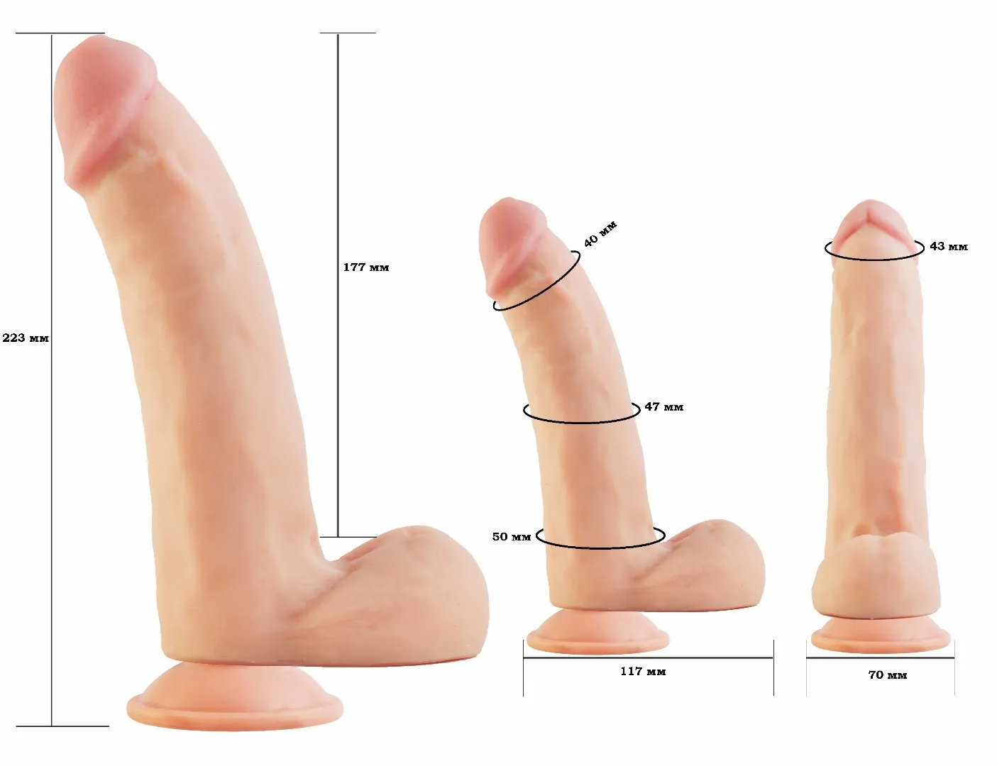 фаллоимитатор на присоске неоскин 812900ru в Краснодаре