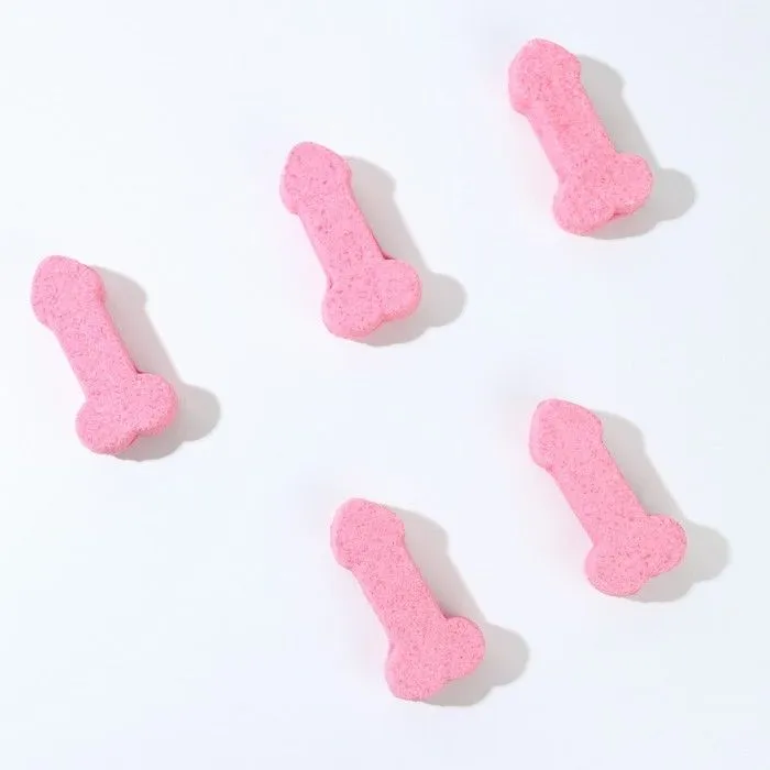 набор бомбочек для ванны в форме мужского достоинства «сильной и независимой», 5 шт по 30 г в Краснодаре