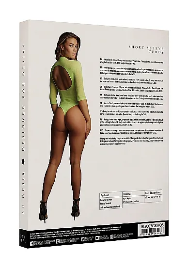 Эротическое боди с рукавами 3/4 - o/s в Краснодаре