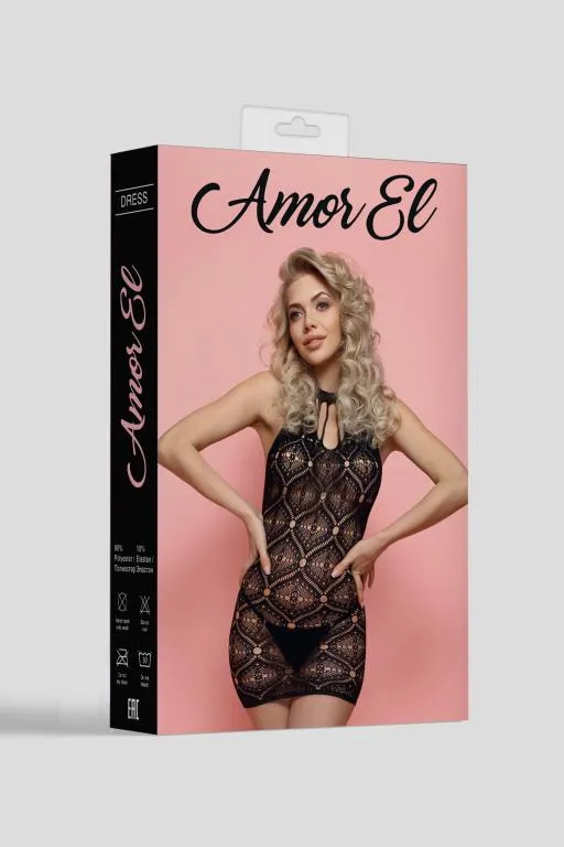 Эротическое ажурное мини-платье xl в Краснодаре