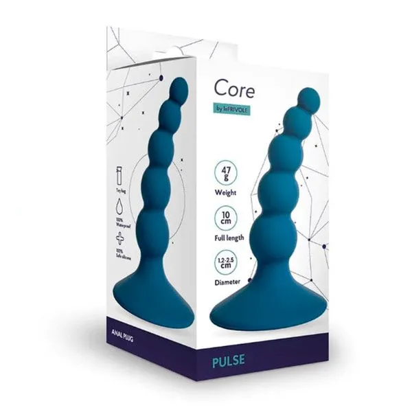 анальная пробка pulse, цвет кобальт в Краснодаре