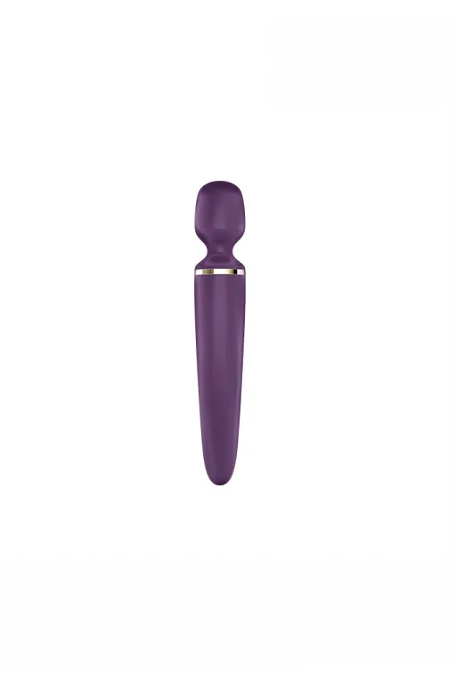 универсальный вибромассажер satisfyer wand-er woman (purple/gold) в Краснодаре