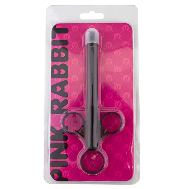 аппликатор для введения лубриканта pinkrabbit toyz, чёрный в Краснодаре