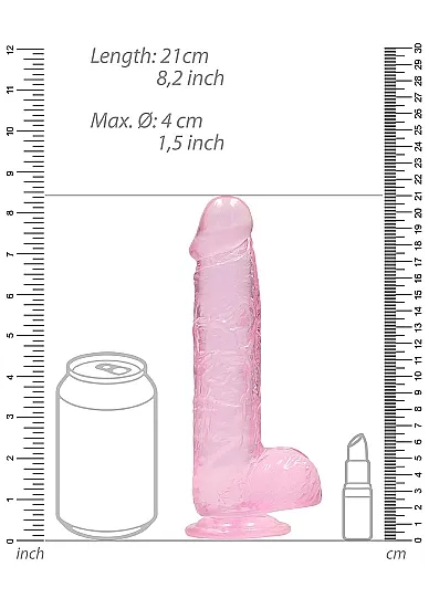 фаллоимитатор 20 см. realistic dildo with balls в Краснодаре