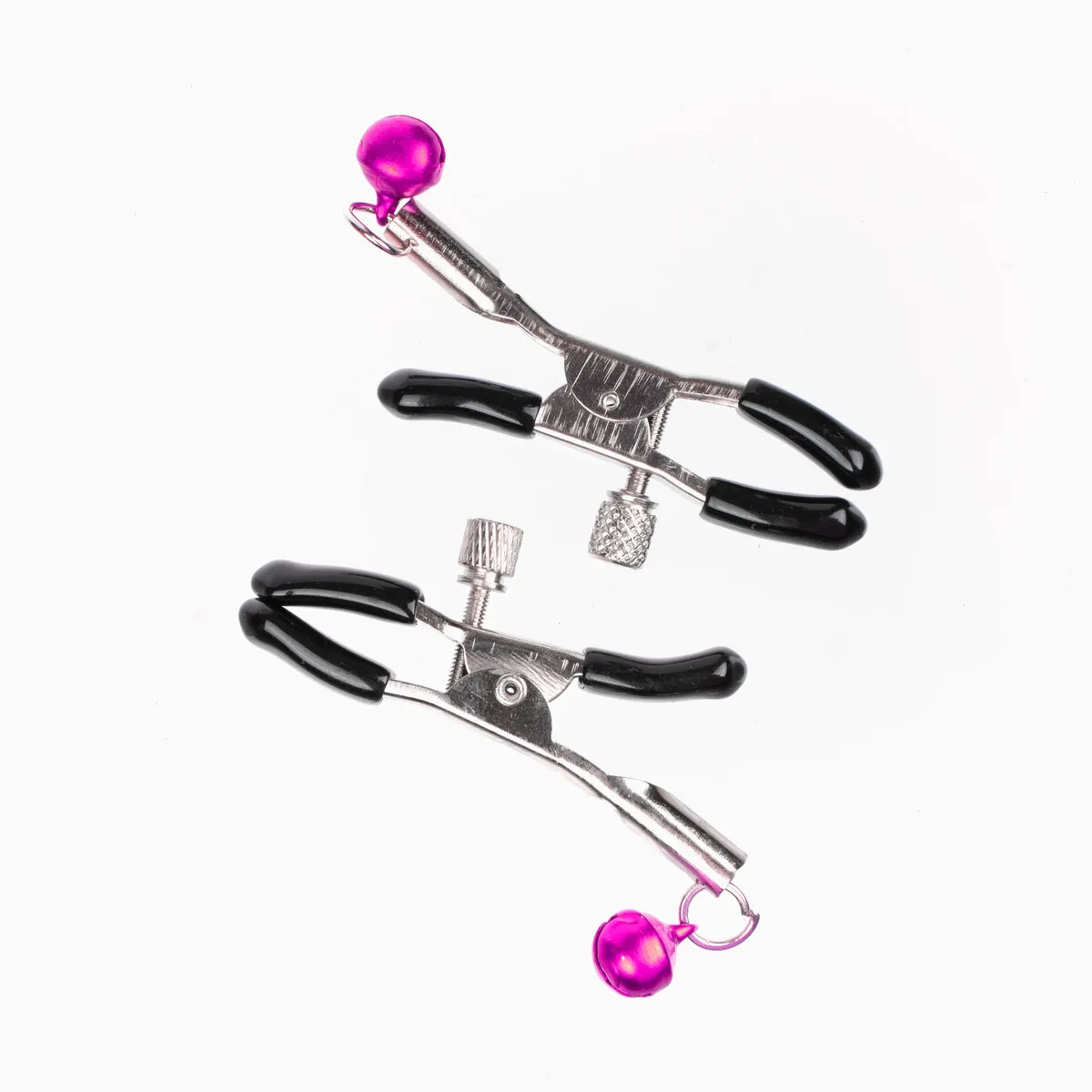 зажимы для сосков регулируемые с шариками фуксия в Краснодаре