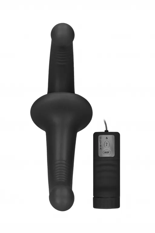 безремневой страпон с вибрацией и пультом управления vibrating silicone strapless strapon в Краснодаре