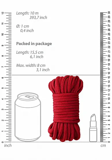 веревка для связывания thick bondage rope 10 м. в Краснодаре