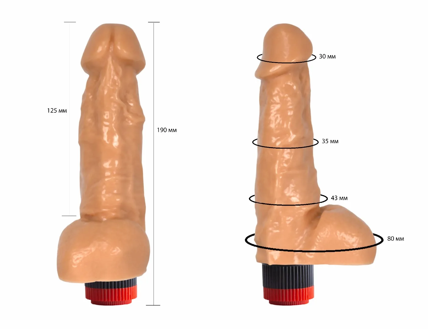 вибратор гелевый 111200ru в Краснодаре