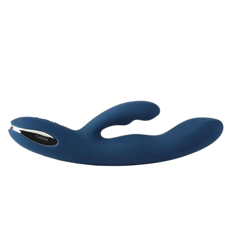 вибромассажер с пульсацией svakom aylin, синий в Краснодаре