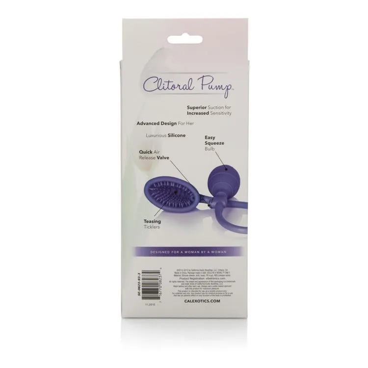 помпа california exotic novelties silicone pump, фиолетовая в Краснодаре