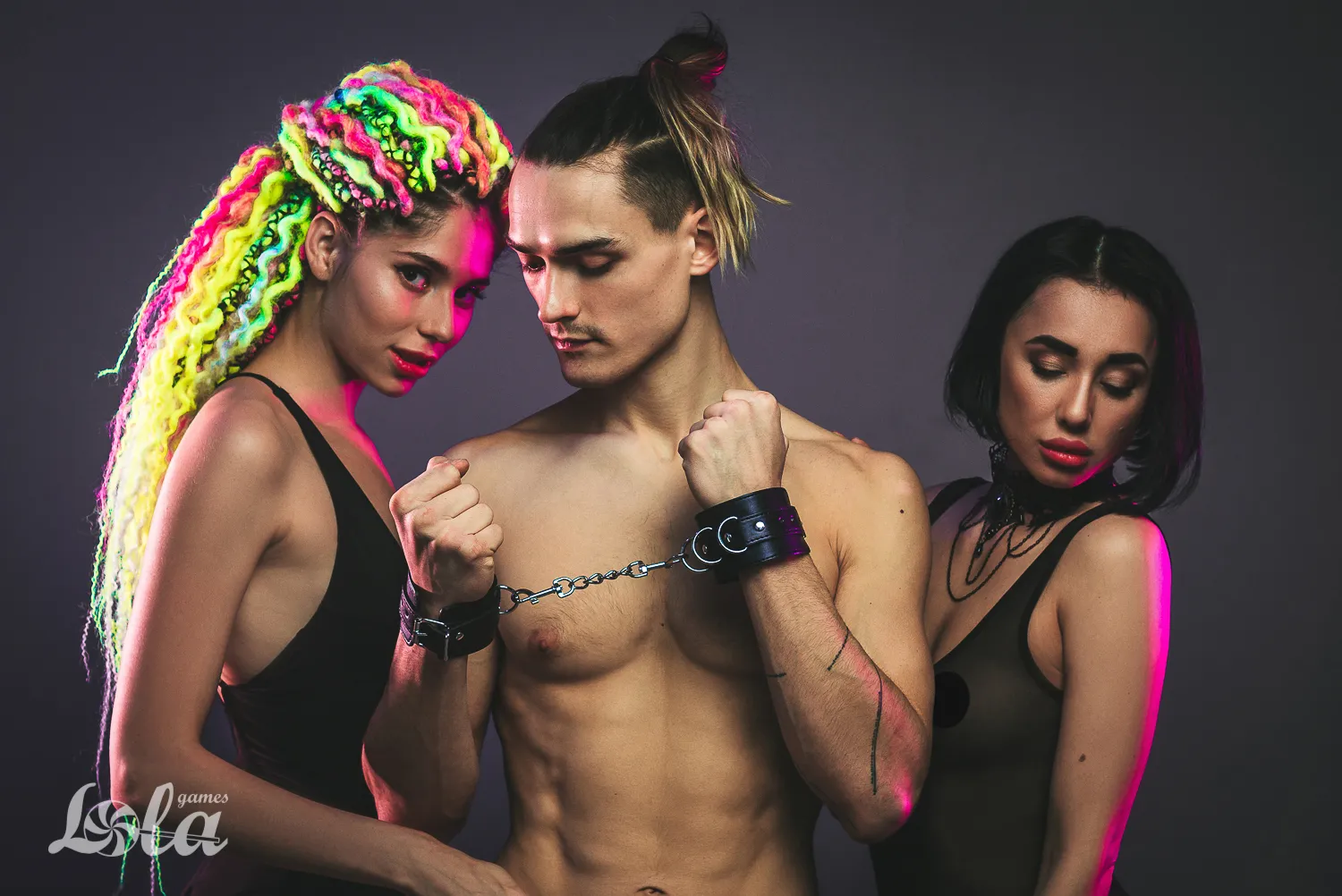 наручники party hard discipline 1098-01lola в Краснодаре