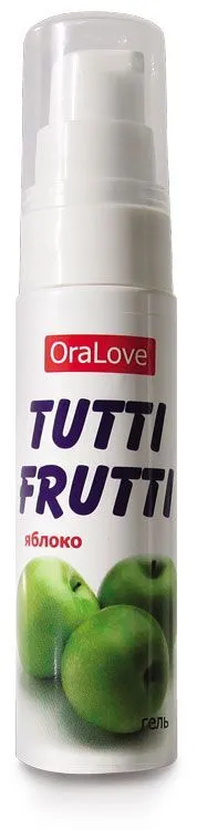Гель съедобный Биоритм OraLove Tutti-Frutti Яблоко, 30 г
