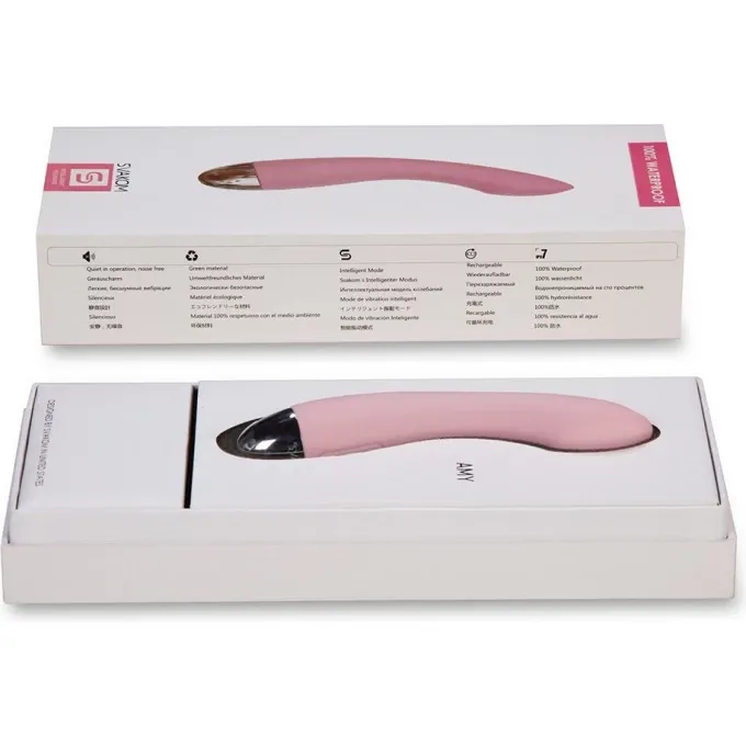 вибромассажёр svakom amy бледно-розовый  в Краснодаре