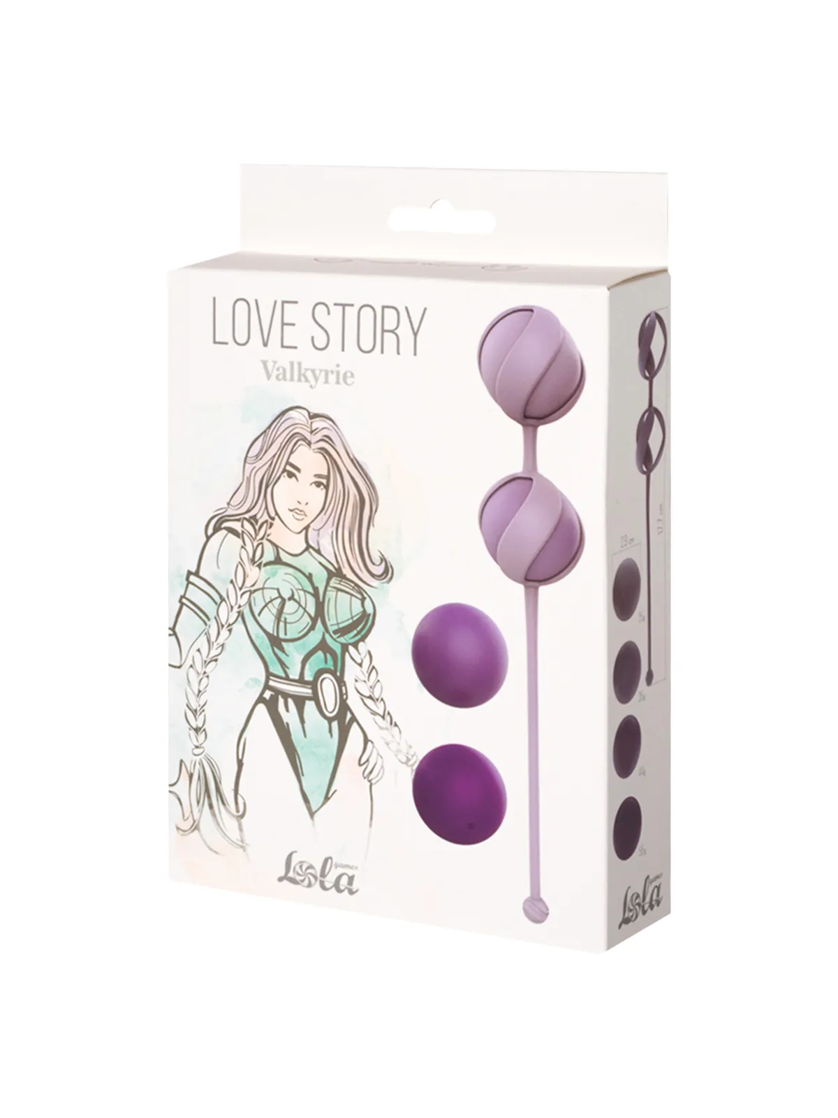 набор сменных вагинальных шариков love story valkyrie purple 3013-03lola в Краснодаре