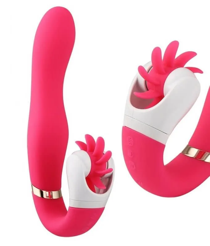 вибратор ohh super tongue, розовый в Краснодаре