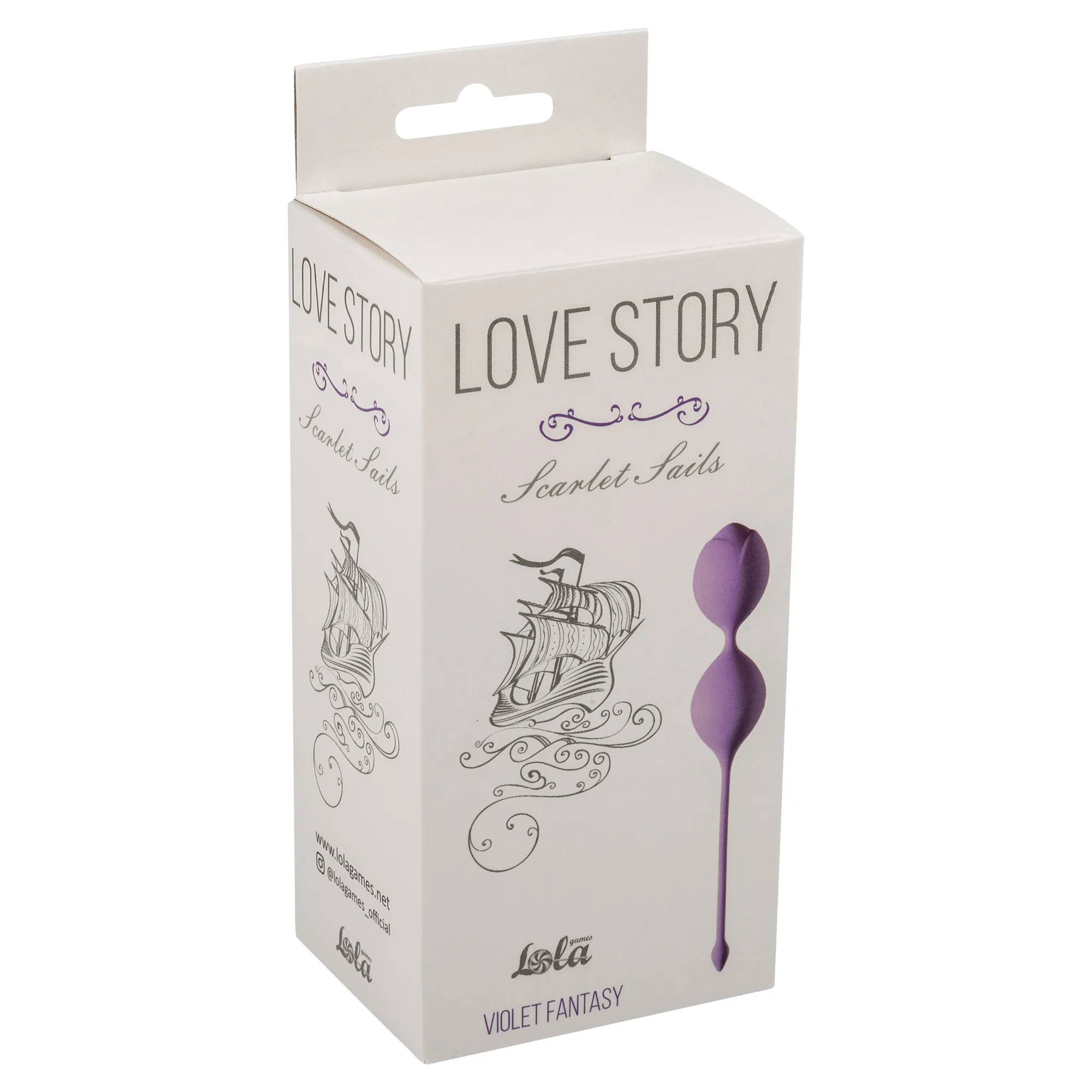 вагинальные шарики love story scarlet sails violet fantasy 3003-05lola в Краснодаре