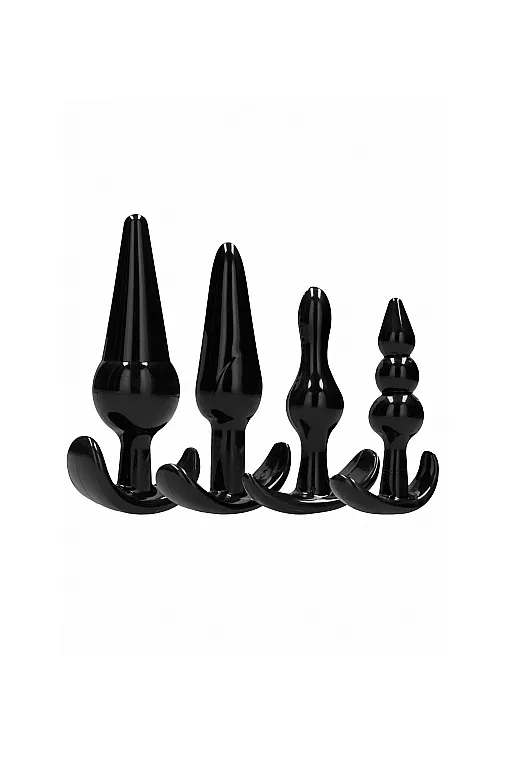 Набор анальных пробок No. 80 4-Piece Butt Plug Set