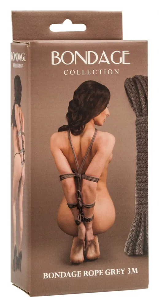 веревка bondage collection grey 3m 1041-03lola в Краснодаре