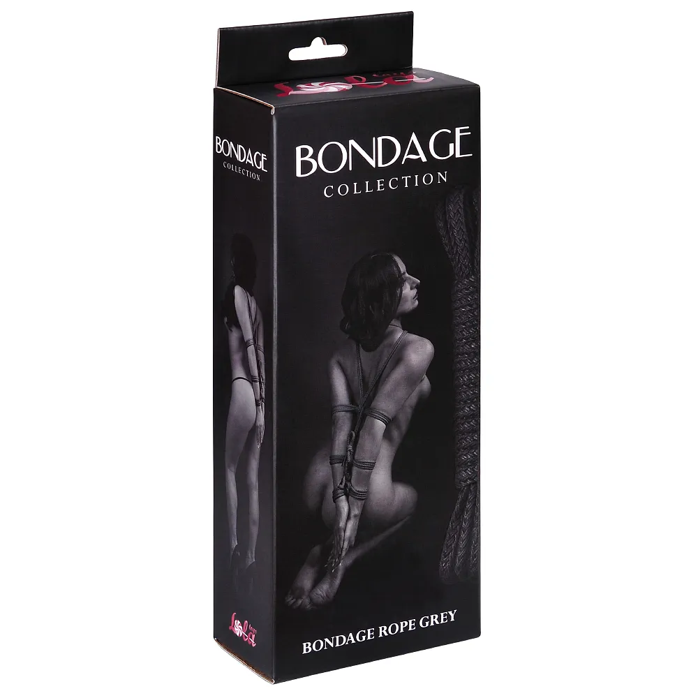 веревка bondage collection grey 9м 1040-03lola в Краснодаре