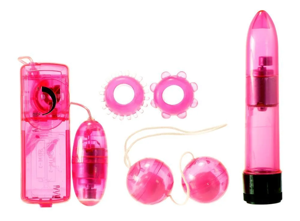 вибромассажер для пар в наборе с насадками me you us classic crystal couples kit pink в Краснодаре