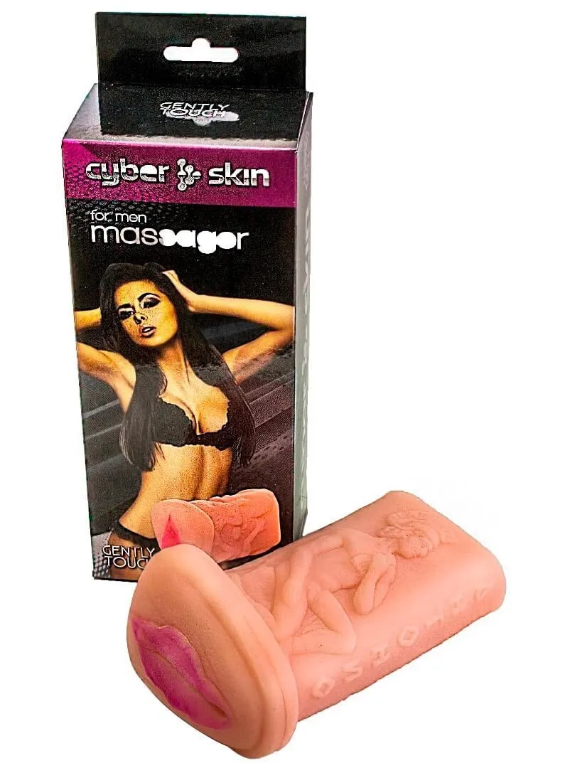 Мастурбатор Lovetoy вагина-девственница Cyberskin Men Massager, телесный