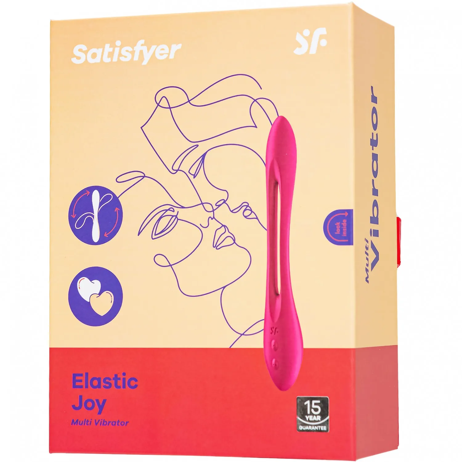 мультифункциональный вибратор satisfyer elastic joy red 007595sa в Краснодаре