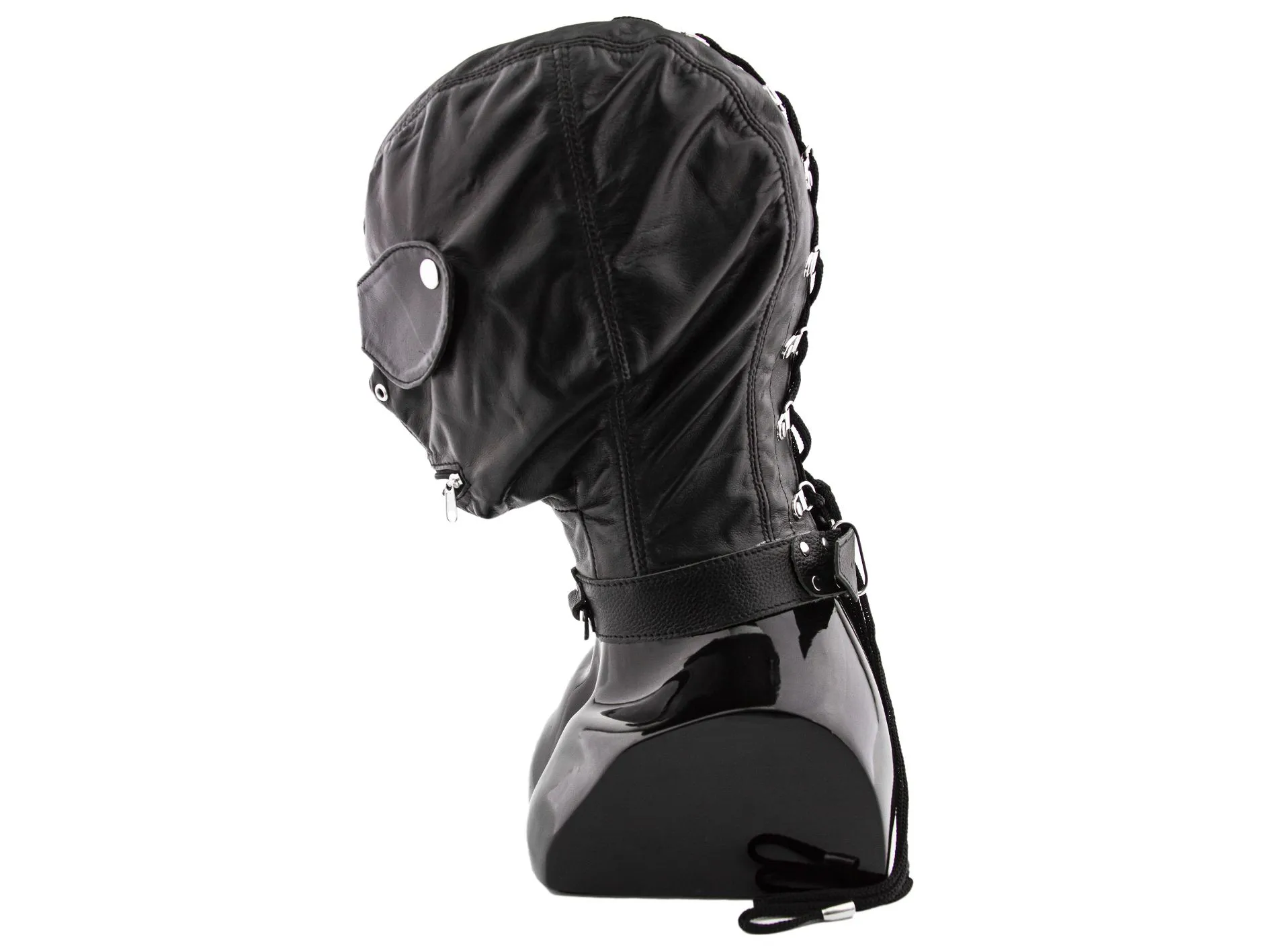 шлем pinkrabbit с ошейником и шорами, черный в Краснодаре