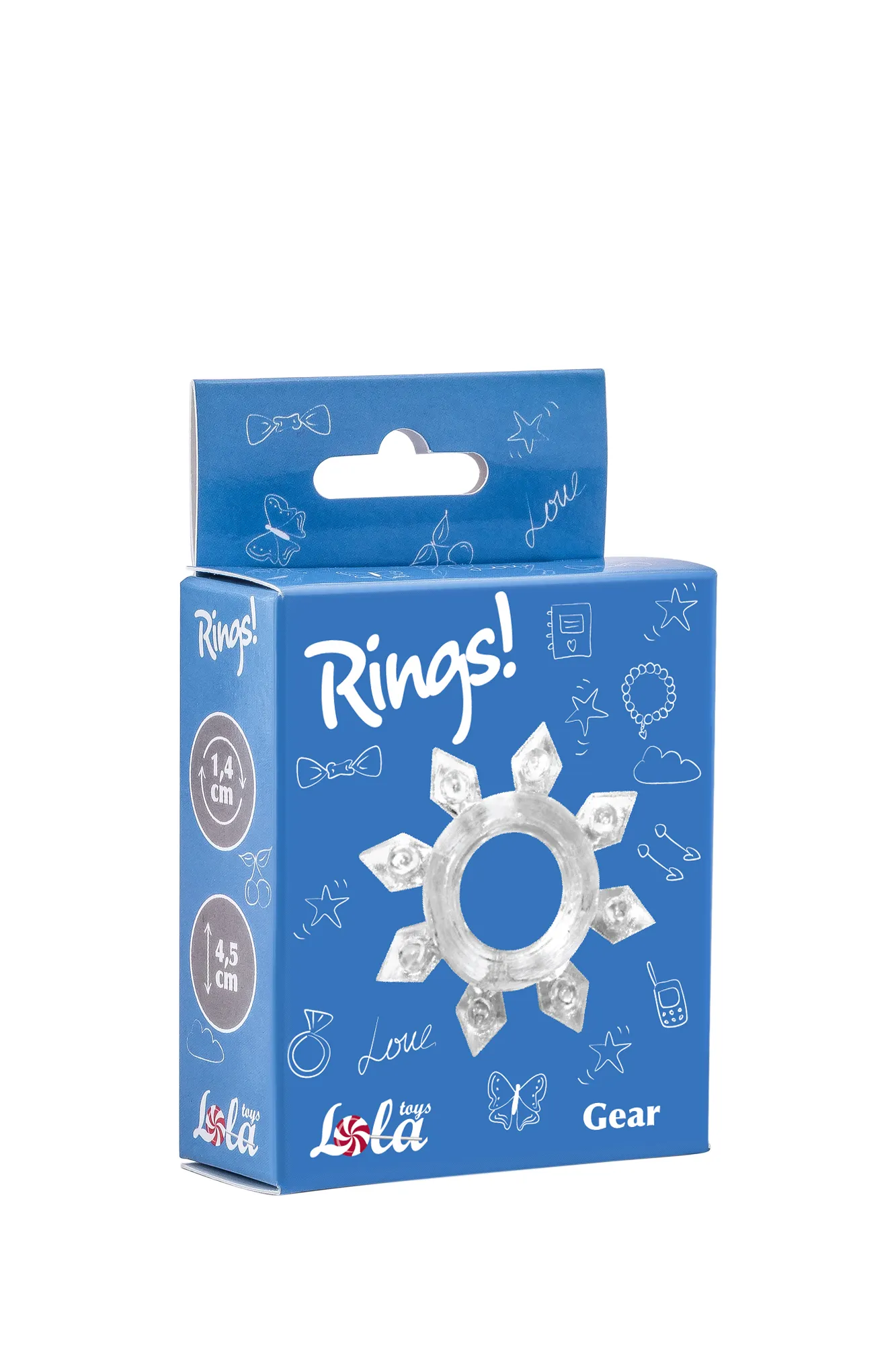 эрекционное кольцо rings gear white 0112-20lola в Краснодаре