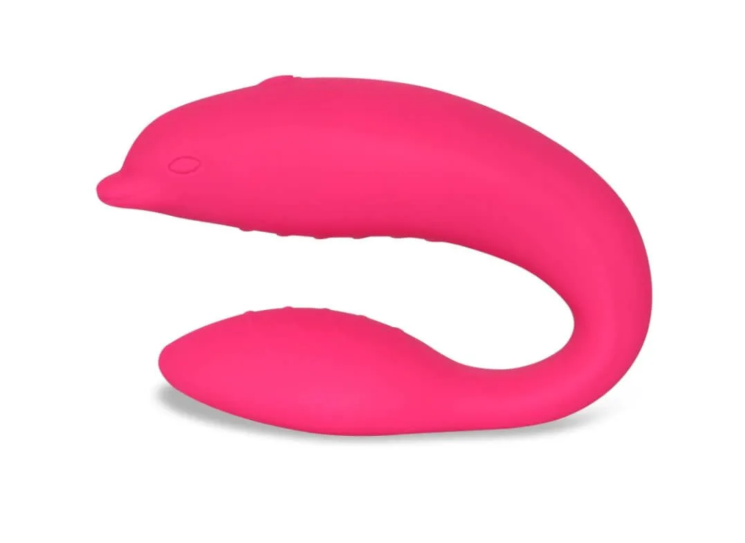 Вибратор для пар Lovetoy Toyz4Partner с пультом, розовый