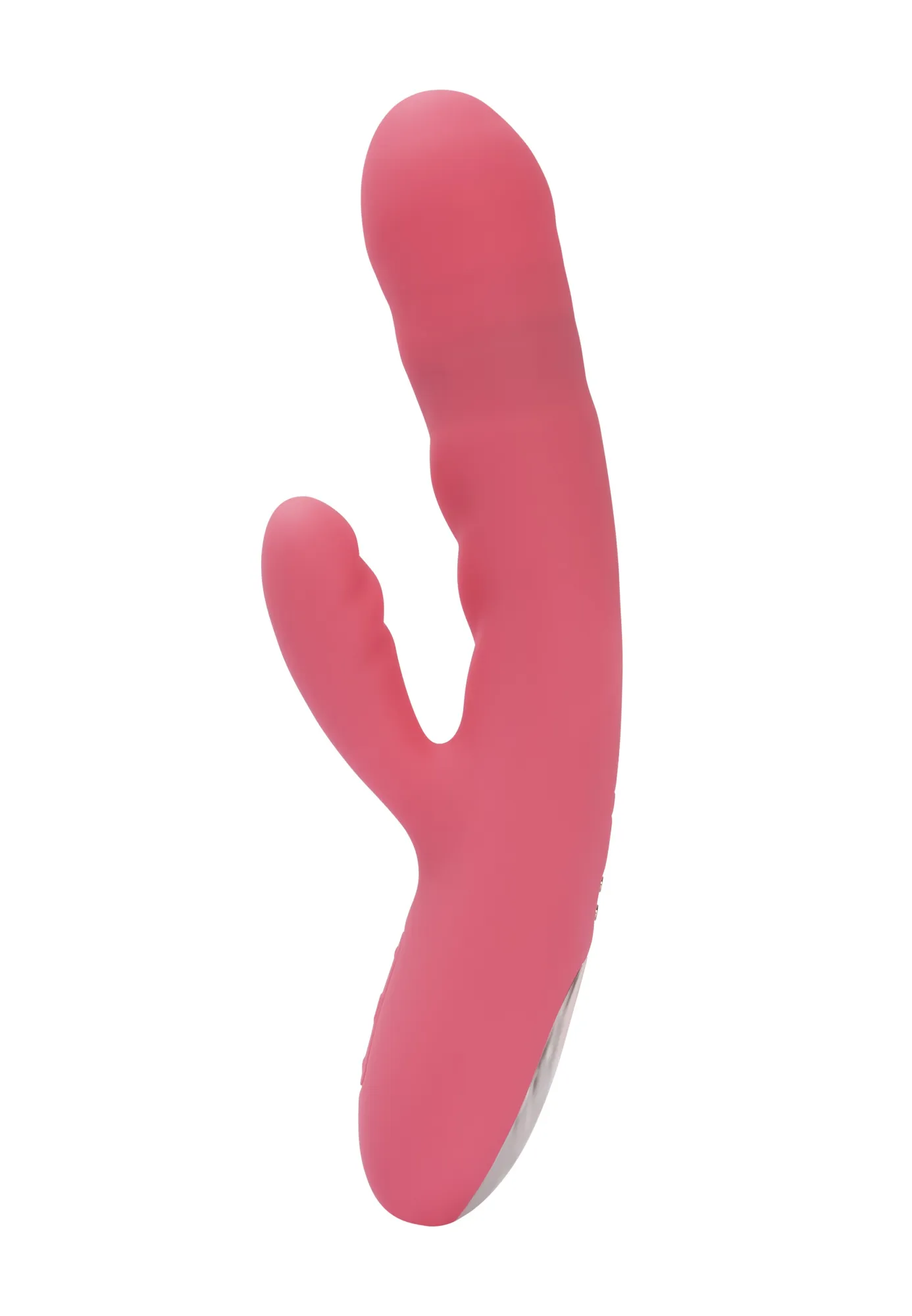 Мощный вибратор-кролик с функцией пенетрации Avery Strawberry Pink