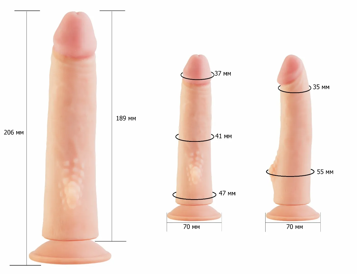 фаллоимитатор human style 612106ru в Краснодаре