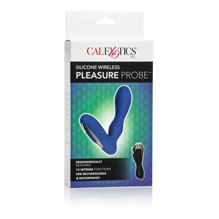 стимулятор простаты california exotic novelties wireless pleasure probe, синий в Краснодаре