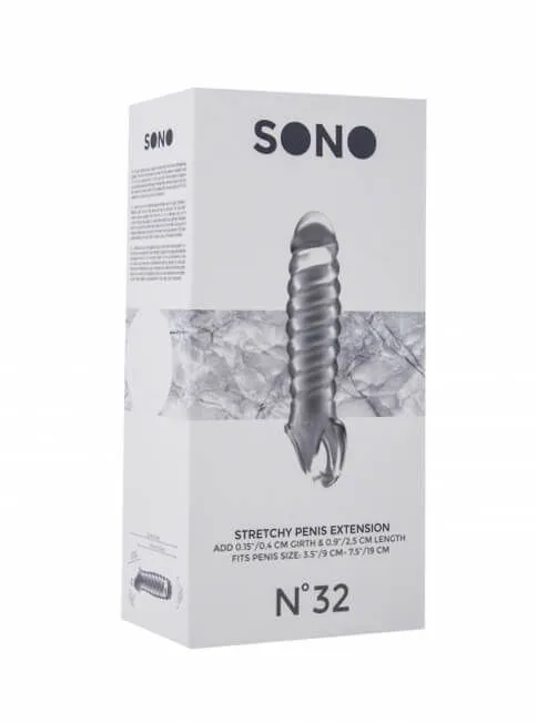 насада stretchy penis extension, прозрачная в Краснодаре