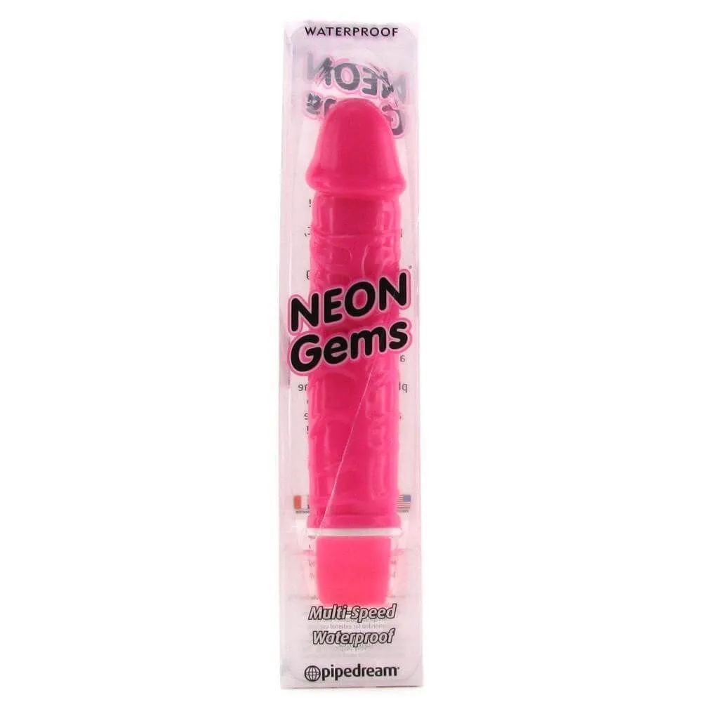 вибратор pipedream neon gems, розовый в Краснодаре