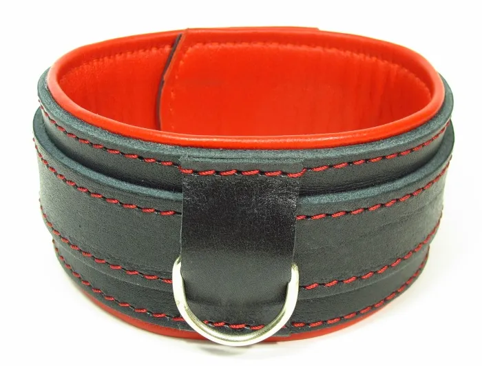 ошейник с красным подкладом  55036ars в Краснодаре