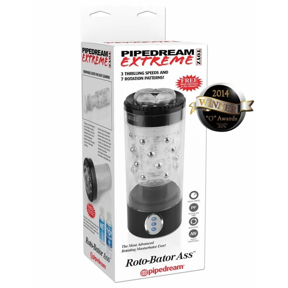 мастурбатор pipedream roto-bator ass, прозрачный в Краснодаре