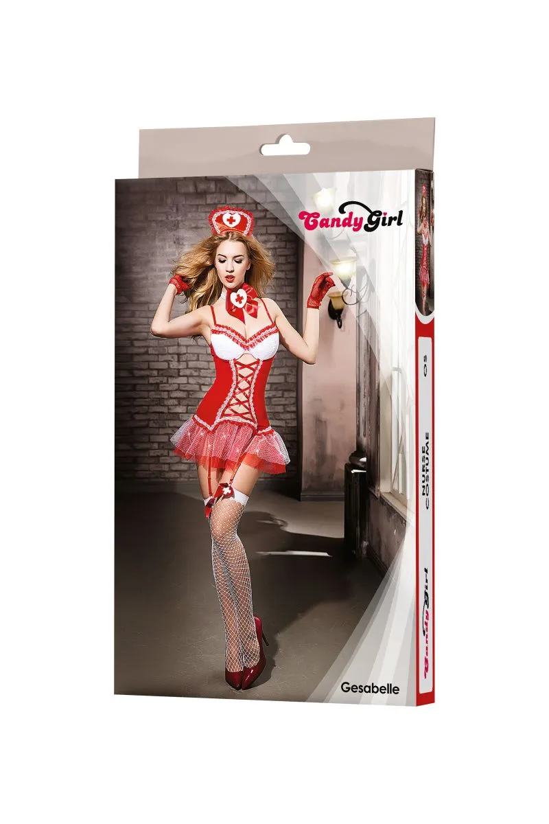 Эротическое костюм медсестры candy girl gesabelle в Краснодаре