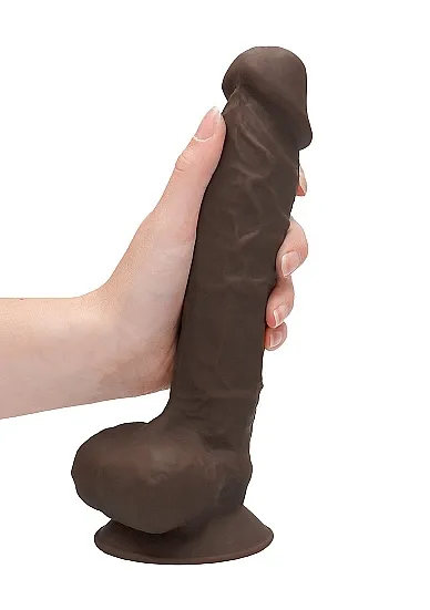 фаллоимитатор silicone dildo with balls - 22,8 см в Краснодаре