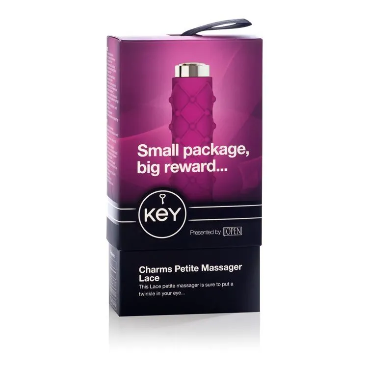 вибратор california exotic novelties key by jopen charms lace, розовый в Краснодаре