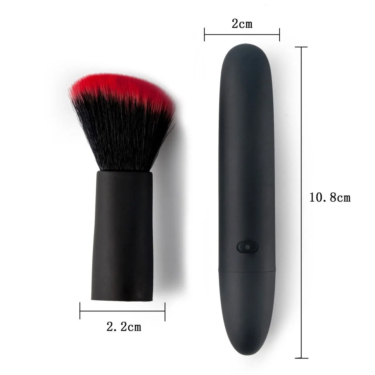 вибронабор pinkrabbit косметичка с помадой и кисточкой в Краснодаре