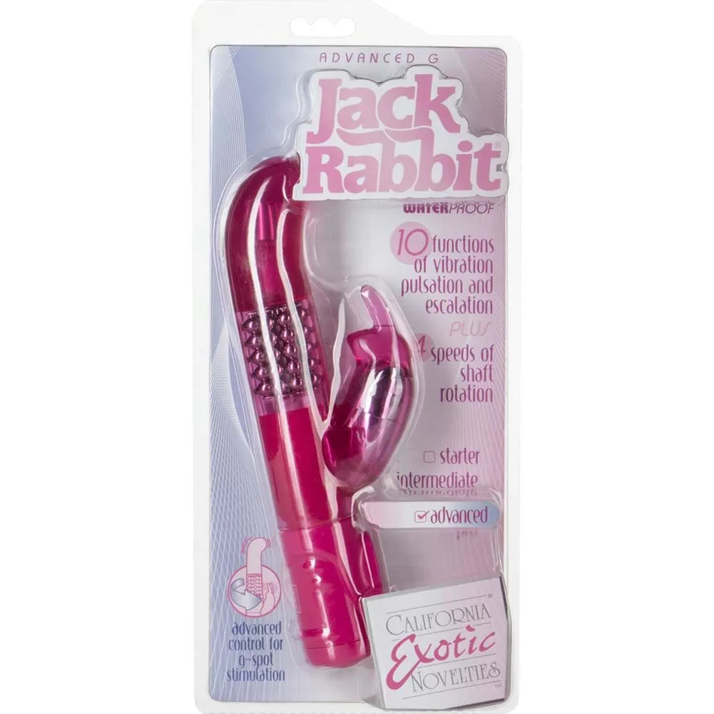 вибратор california exotic novelties advanced g jack rabbit, розовый в Краснодаре