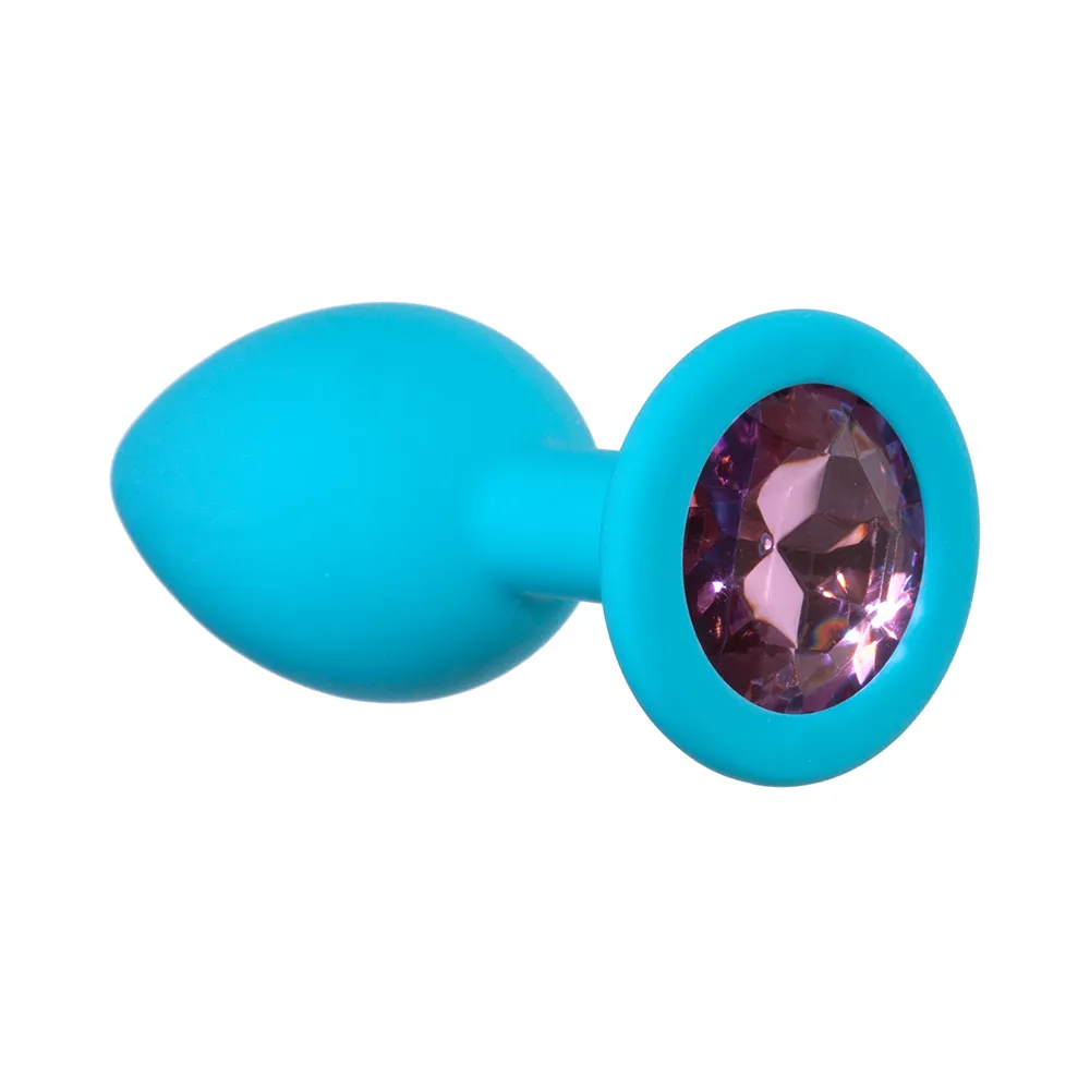 анальная пробка emotions cutie small turquoise pink crystal 4011-06lola в Краснодаре